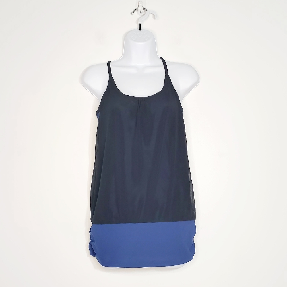 Gaiam Womens Sports blue and black top - Picture 8 of 12